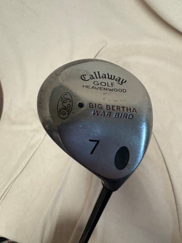 Men's Callaway Big Bertha Warbird Right Handed Fairway Wood Regular Flex 7 Wood (Used)