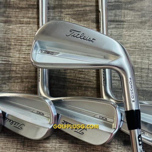 2023 Titleist T150/T100 Iron Set 4-PW / AMT White Steel, Stiff Flex (244)