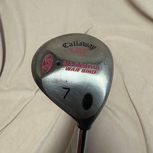 Men's Callaway Big Bertha Warbird Right Handed Fairway Wood Uniflex 7 Wood (Used)