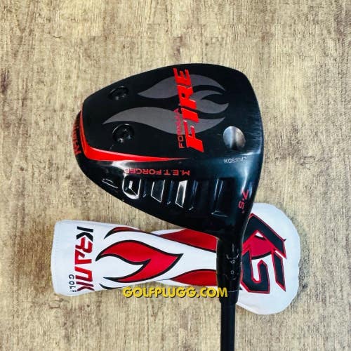7.5 Driver- Krank Formula Fire w/ Headcover, Stiff Flex (2341)