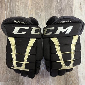 CCM HG96 XP Gloves 14" Pro Stock Hershey Bears AHL (Used)