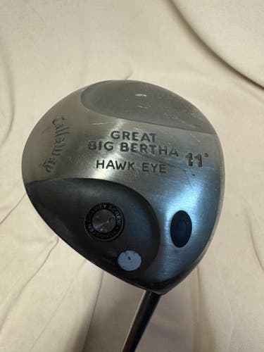 Unisex Callaway Great Big Bertha Hawkeye Right Handed Driver Stiff Flex 11 Loft (Used)