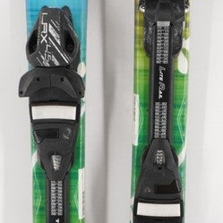 Axis Luna Kids Skis with Bindings - 110 cm Used