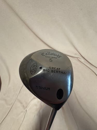 Callaway Big Bertha Warbird Right Handed Fairway Wood Ladies Flex 5 Wood (Used)