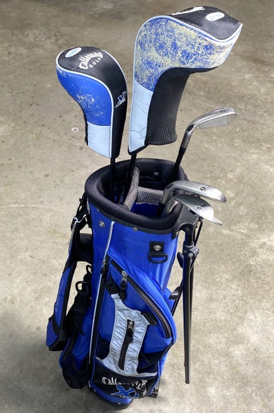 Callaway XJ Series Club Set Driver 3W 7 & 9i SW XJ 53"-60" Junior RH HC +Bag
