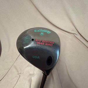 Women's Callaway Big Bertha Warbird Right Handed Fairway Wood Ladies Flex 5 Wood (Used)