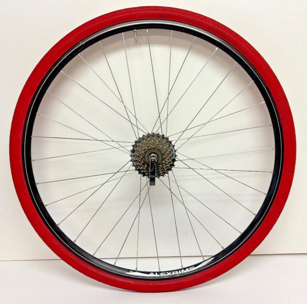 JALCO drx 4000 10-Speed 32-Spoke Black Aluminum 700C Wheelset