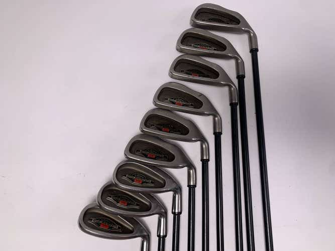Callaway Big Bertha Tungsten Titanium Irons 4-PW+SW+LW RCH 96 Firm Graphite RH