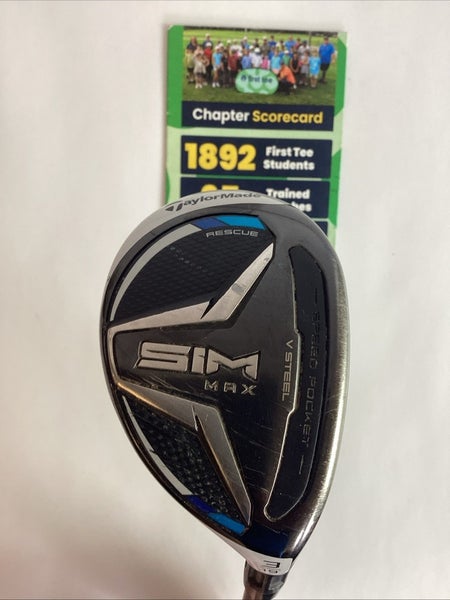 TaylorMade Sim Max Rescue 3-Hybrid 19* With Ventus 7-S Stiff Graphite Shaft