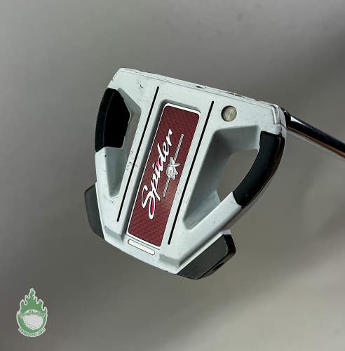 Used Right Handed TaylorMade Spider EX White 35" Putter Steel Golf Club