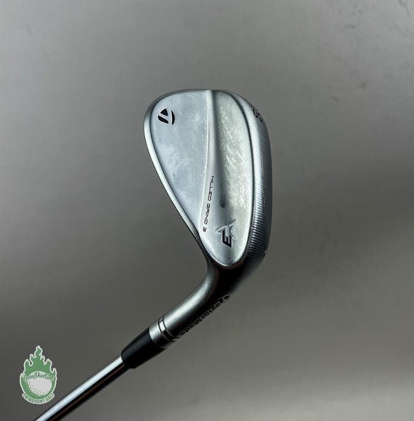 Tour Issue TaylorMade Milled Grind 3 SB 50*-09 X100 Extra Stiff Flex Steel Gold