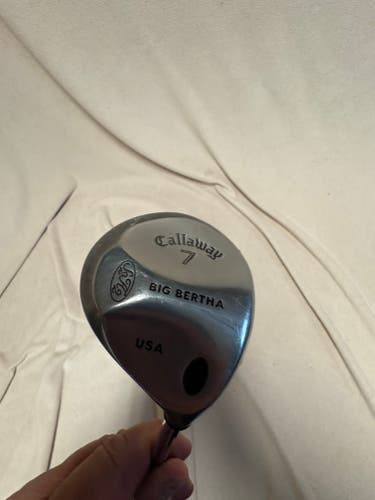 Men's Callaway Big Bertha Right Handed Fairway Wood Uniflex 7 Wood (Used)