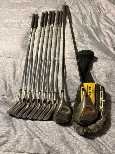 Men's Cobra Gravity Back Right Handed drivers & Lincoln oversize irons 3-8 &pw sw