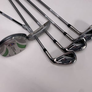 U.S. Kids Golf WT-15u Club Set Driver 6 & 8 PW SW Putter 57" Junior RH HC +Bag