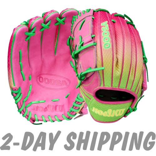 NEW | Wilson A2000 Omaha Series B2SS Cherry LImeade 12" LHT Pitcher's Glove Ltd. Ed. | FAST SHIP