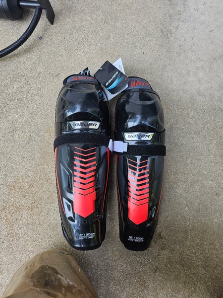 Junior Bauer Lil Sport 12" Shin Pads (Used)
