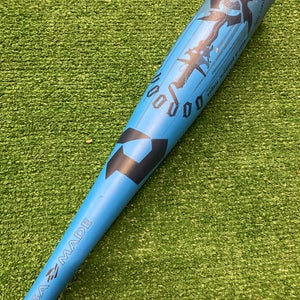 2025 DeMarini Voodoo Alloy Bat USABat Certified (-11) Alloy 17 oz 28" (Used)
