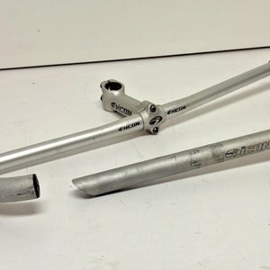 Vintage Trek ICON 580mm Handlebar 115mm Stem Bar Ends 27.2mm x 350mm Seatpost