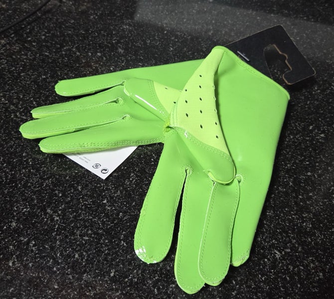 New adult medium Nike Vapor Jet 7.0 football skill Gloves grinch