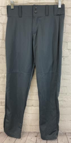 Alleson Athletic 80185 Youth 100% Polyester Baseball Pants Dark Grey Medium