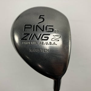 Ping Zing 2 5 Fairway Wood 18* Karsten 201 Regular Graphite Mens RH