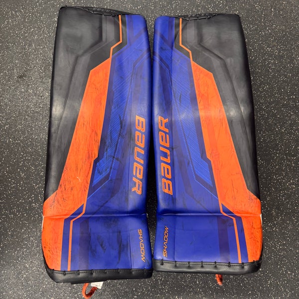 2025 Senior Small Bauer Supreme Shadow Goalie Leg Pads