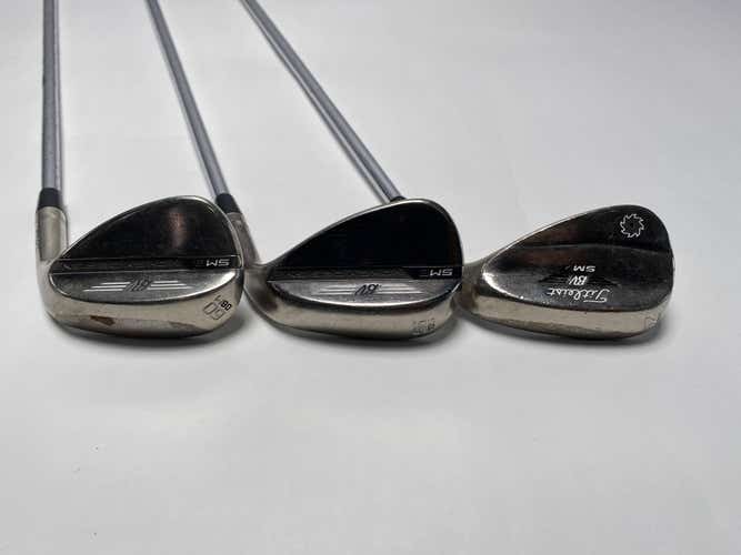 Titleist Vokey SM9 SM7 Brushed Wedge Set 52* 8 | 56* 10 | 60* 8 Wedge Steel RH