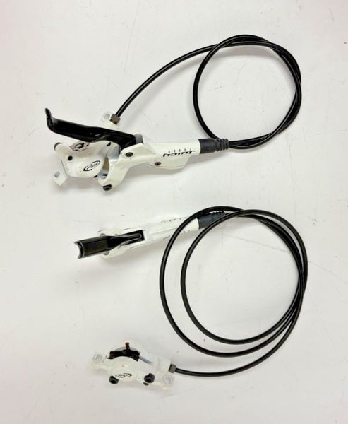 Avid Juicy Three Mountain Bike Hydraulic Disc Brakes White 26"/49" Hoses
