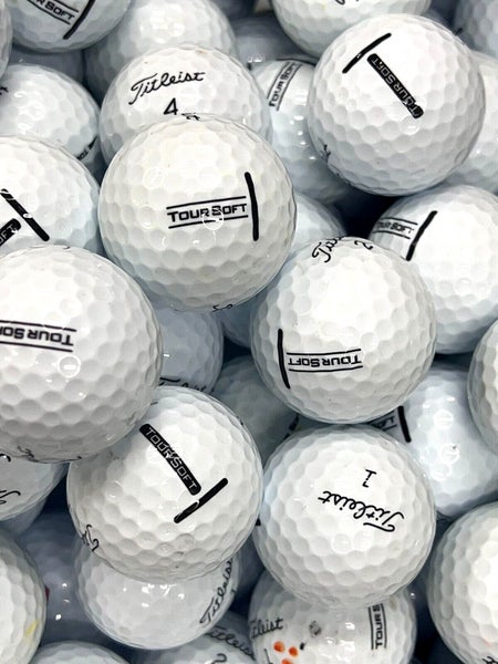 36 Near Mint AAAA White Titleist Tour Soft Used Golf Balls