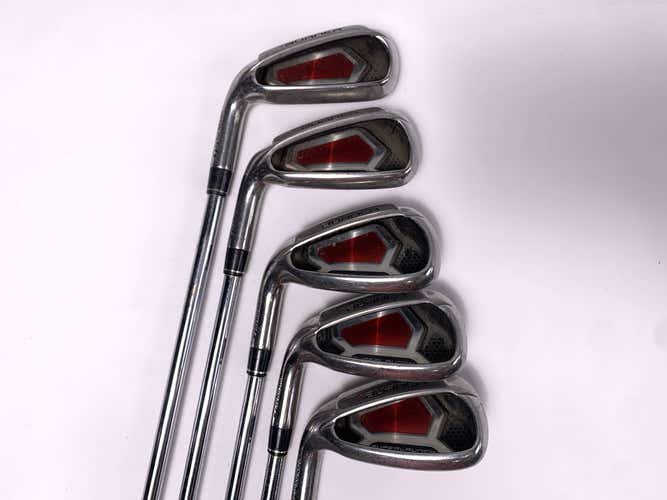 TaylorMade Burner Superlaunch Irons 4-PW Burner 85 Regular Steel LH-No 5&7 Irons