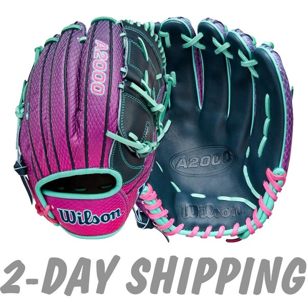 NEW | Wilson A2000 Omaha Series B2SS Grape Flamingo 12" RHT Pitcher's Glove Ltd. Ed. | FAST SHIP