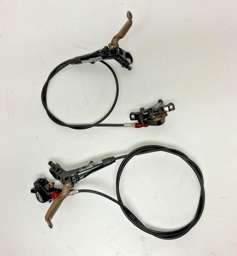 Avid Elixir R SL Mountain Bike Hydraulic Disc Brakes Black 30"/59" Hoses READ