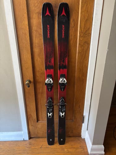 Atomic Maverick 95 Ti 172cm with Adjustable Atomic Warden 11 MNC Bindings