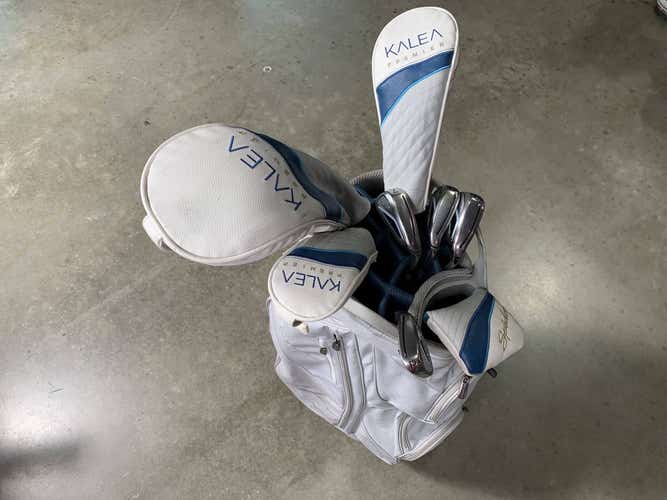 Taylormade Kalea Premier Club Set Driver 5W 6H 7-PW SW Putter Junior RH HC +Bag