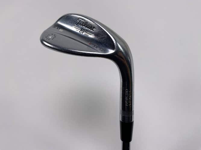 Titleist Vokey SM6 Tour Chrome Lob Wedge LW 58* 12 Bounce Wedge Steel Mens RH