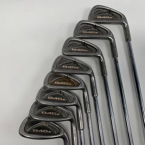 Tommy Armour 845 S Silver Scot Iron Set 3-PW+SW Tour Step Stiff Steel Mens RH