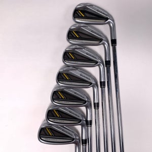 TaylorMade RocketBladez Iron Set 4-PW RocketFuel 85g Regular Steel Mens RH