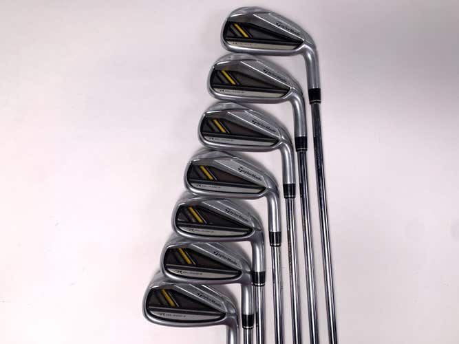 TaylorMade RocketBladez Iron Set 4-PW RocketFuel 85g Regular Steel Mens RH