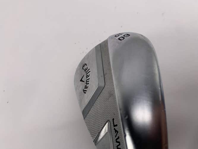 Callaway Jaws Full Toe Raw Face Chrome Lob Wedge LW 60* 10 DG Tour Issue 115g RH