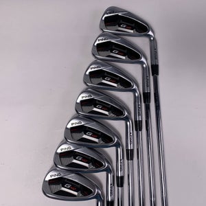 Ping G410 Iron Set 4-PW Black Dot KBS Tour 120 120g Stiff Steel Mens RH