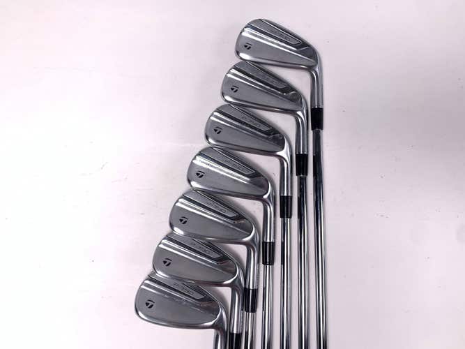 TaylorMade P790 2019 Iron Set 4-PW True Temper DG S300 105g Stiff Steel Mens RH