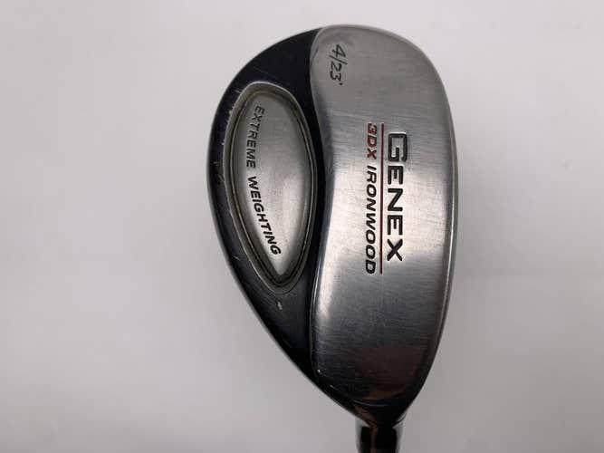 Nickent 3DX Ironwood 4 Wedge 23* SpeedRated 75 75g Stiff Graphite Mens RH