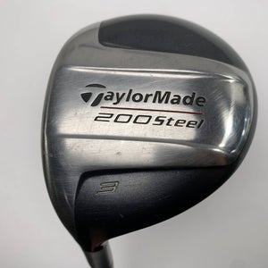 TaylorMade 200 Steel 3 Fairway Wood 15* Lite 80g Regular Graphite Mens LH