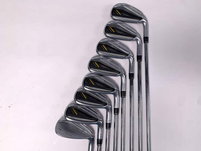 TaylorMade RocketBladez Iron Set 4-PW+GW RocketFuel 85g Regular Steel Mens RH