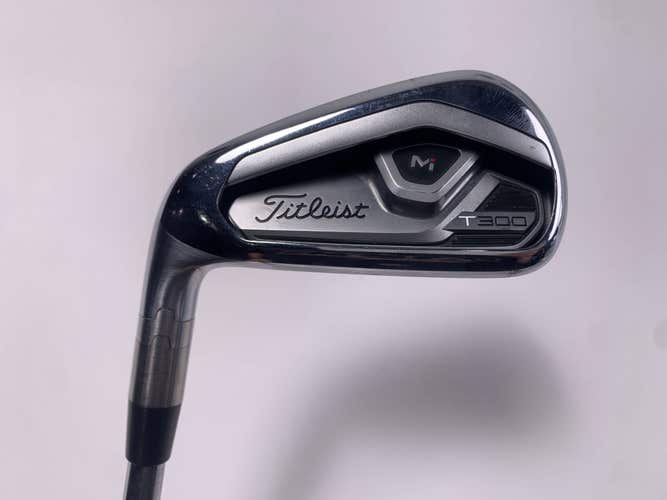 Titleist T300 2021 Single 7 Iron Fitter Dynamic Gold S300 Stiff Steel Mens LH