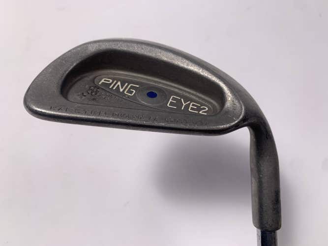 Ping Eye 2 Sand Wedge SW Blue Dot 1* Up Karsten MicroTaper Wedge Steel Mens RH