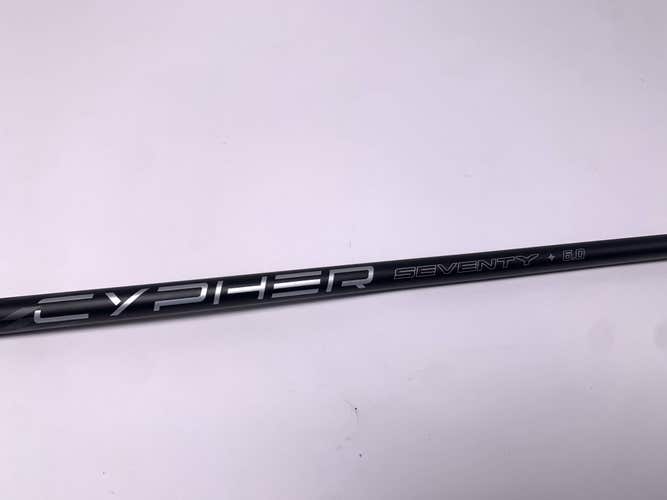 Project X Cypher Seventy 6.0 70g Stiff Graphite Hybrid Shaft 38.25" Pull 0.370