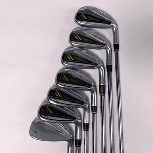 TaylorMade RocketBladez Iron Set 5-PW+GW RocketFuel 85g Regular Steel Mens RH