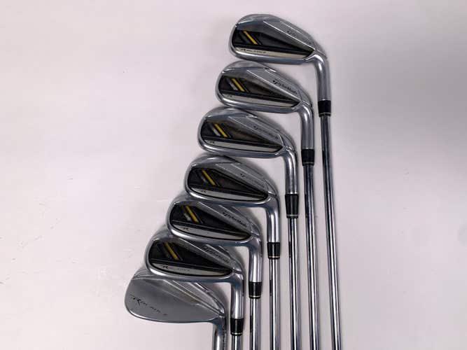 TaylorMade RocketBladez Iron Set 5-PW+GW RocketFuel 85g Regular Steel Mens RH