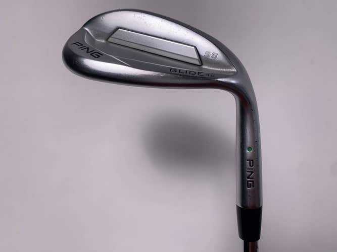 Ping Glide 3.0 Sand Wedge SW 56* 12 Green Dot 2* Up AWT 2.0 Stiff Steel Mens RH